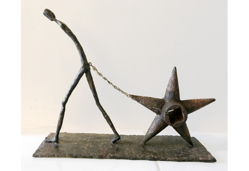Accroche ta charrue à une étoile Sculpture Nadine de Garam Zeuxis